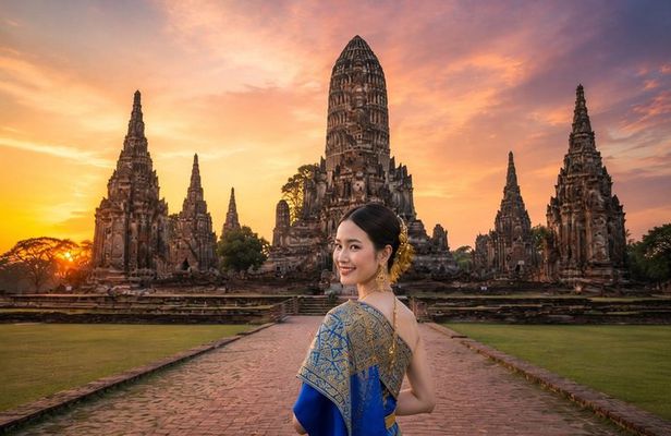 Ayutthaya World Heritage Site and Boat Tour (Customizable)