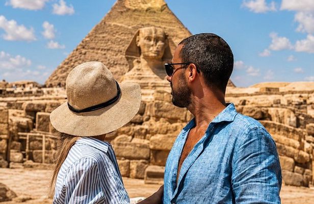 Ultimate Giza Pyramids Tour Private Guide,Camel& Hidden Gems