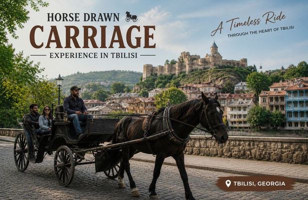 Tbilisi: Horse-Drawn Carriage Ride in Old Town