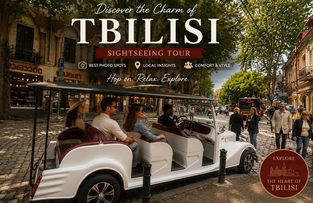 Tbilisi: Sightseeing with Electric Car with Local stories