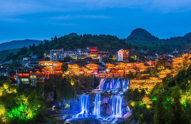 Day & Night Half-Day Tour | Furong Town+Fenghuang Ancient Town
