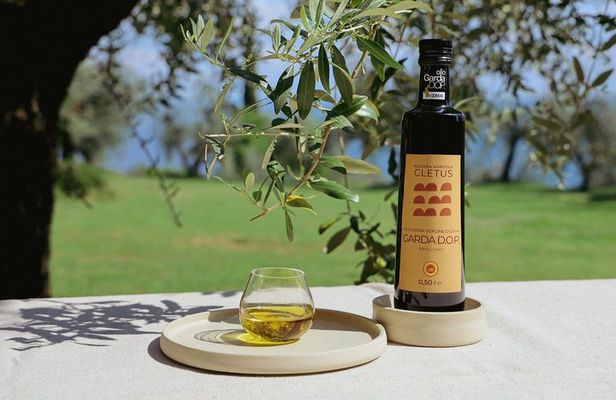 Olive Oil Tasting with Local Food on Lake Garda Hills