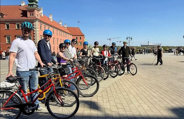 Kraków Bike Tour: Old Town & Kazimierz Guided(2h or 4h) New Bikes