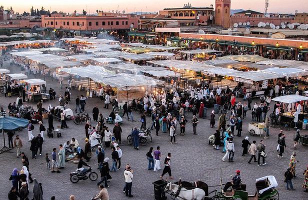 Marrakech City Tour with Medina, Souks and Koutoubia Mosque