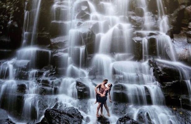 Ubud Monkey Forest, Water Temple, Waterfall, and Rice Terraces
