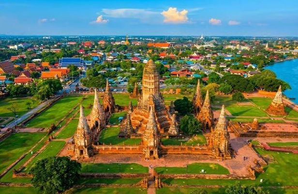 Bangkok: Ayutthaya UNESCO Temples & Chao Phraya River Cruise