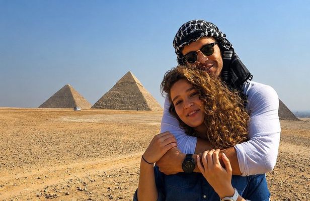 Giza pyramids, Sphinx, Sakkara Pyramid ,Memphis & Pyramid Inside