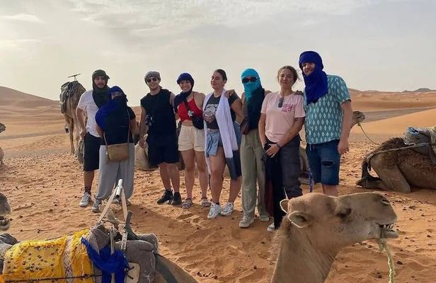 6 Day desert tour from Marrakech to Fez [ 2nights in desert ]