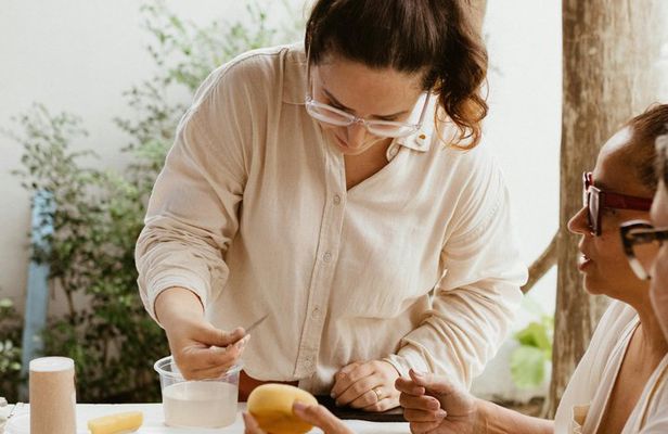 Natural Dyeing Workshop on fabric between Tuscany and Umbria
