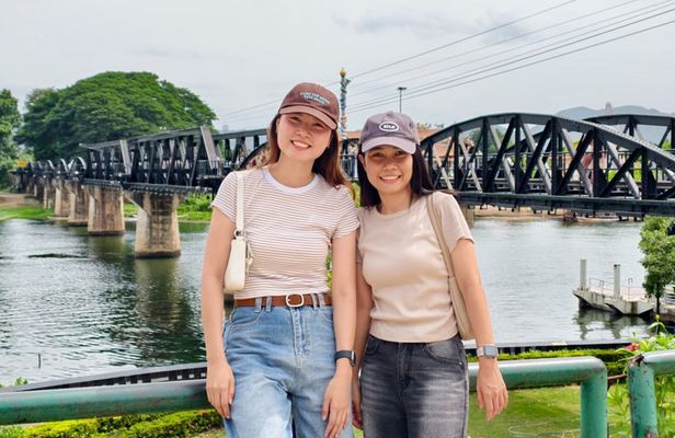 Private Erawan Waterfall & Death Railway Tour from Kanchanaburi