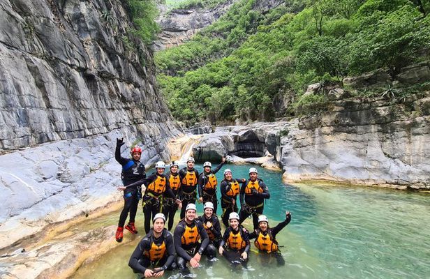 Water canyon circuit in Mexico