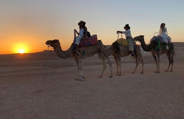 Agafay Sunset Camel Ride and Dinner Show