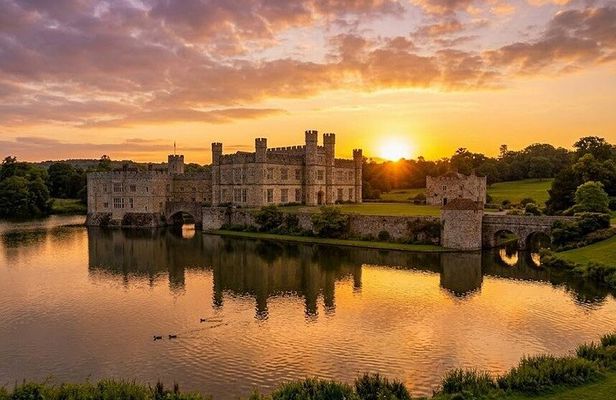 Leeds Castle Canterbury and White Clifs of Dover