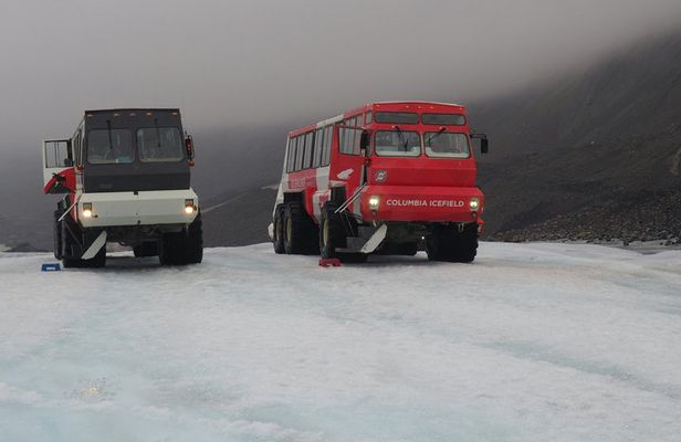 Banff to Jasper Columbia Icefield Glacier Walk Private VIP Tour