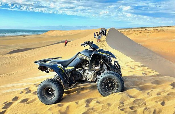 Agadir: Quad Bike and Beach Tour & Sandboarding with pick_up