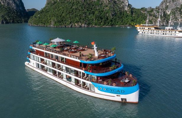 Cycad Cruise - NEW 6 star cruise in Bai Tu Long Bay 2days/1night