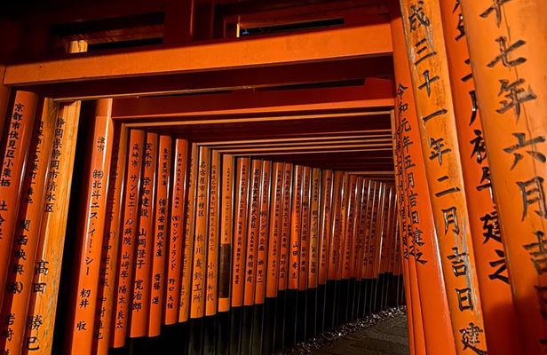 Discover Kyoto at Night by Bike