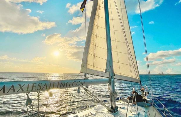 Curacao Private Romantic Sunset Sailing Tour for 2