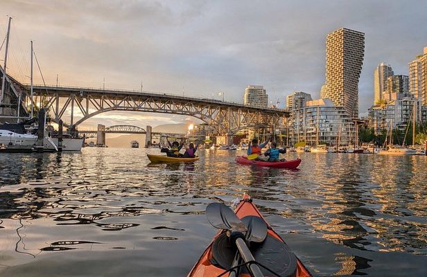 Guided Daytime Kayak Tour of False Creek