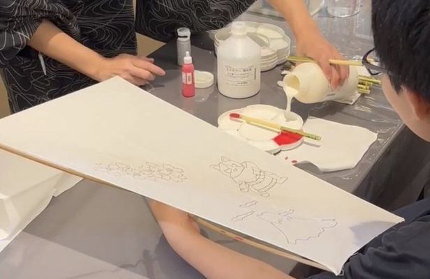 Tokyo Yuzen ColorPainting Workshop