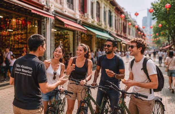 Singapore Bike and Bites: Small Group Food Tour on Bicycle
