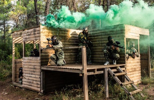 Paintball Park Malakasa in Greece's Largest Forest Field