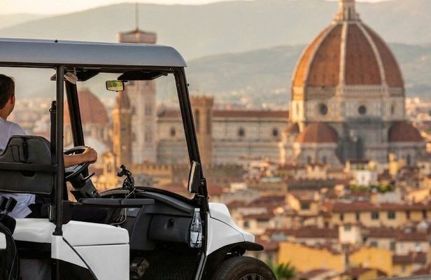 Florence Panoramic Golf Cart Tour + Piazzale Michelangelo