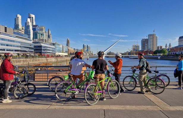 Bike ride in Buenos Aires downtown & mate tasting