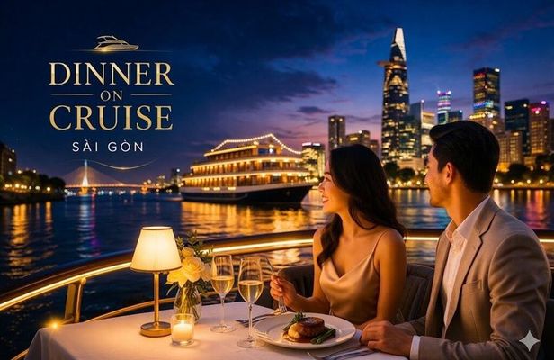 Romantic Saigon Dinner On Cruise With Night Views And City Lights