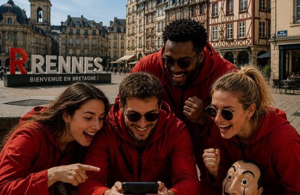 Escape Game Outdoor Theme Team Heist in Rennes