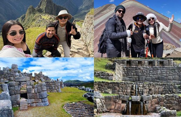 4 Days City Group Tour to Machu Picchu and Rainbow Mountain