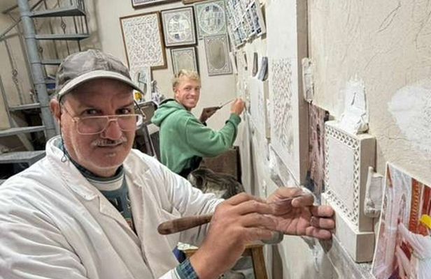 Marrakech 2 Hours Master Craftsman Plaster Carving Workshop