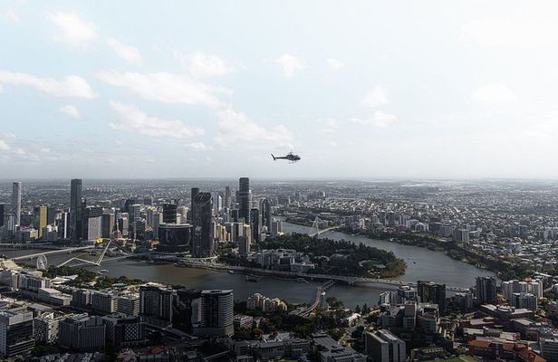 Scenic Helicopter Flight Over Brisbane