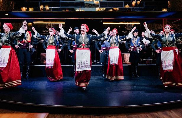 Authentic Cretan Cultural Night Dance Show Dinner Dance Lesson