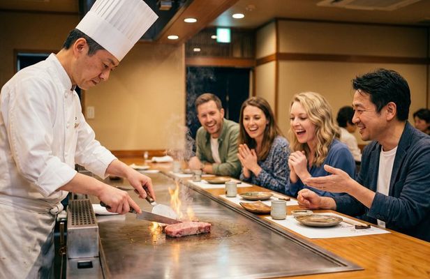 Kobe Beef Dining Local Food Tour with Licensed Guide