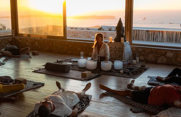 Sunset Yoga and Sound Bath Experience