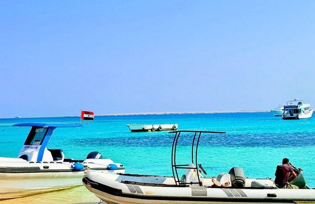 Private Speedboat Trip Dolphin House, Snorkeling and White Island