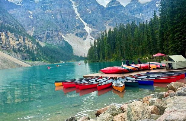 Lake Louise and Moraine Lake Express from Banff