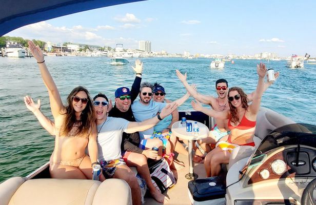 Private Captained Pontoon to Crab Island Choose 3, 4, 5, or 6 Hr.