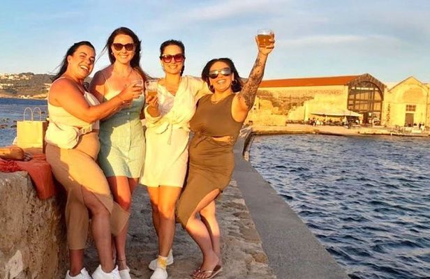Chania Old Town Sunset Beer & Food Tour - Crete