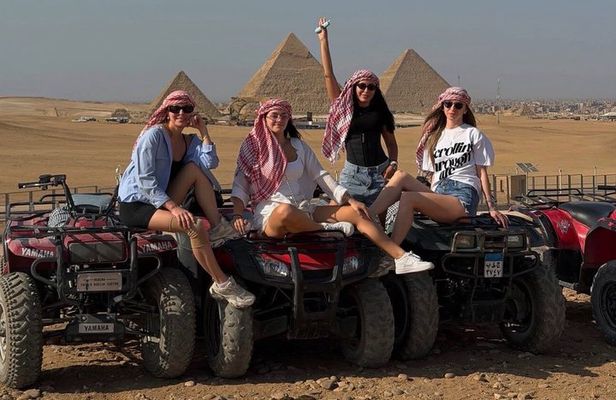 All-Inclusive Luxury Pyramids Tour with Camel Ride & Quad Bike