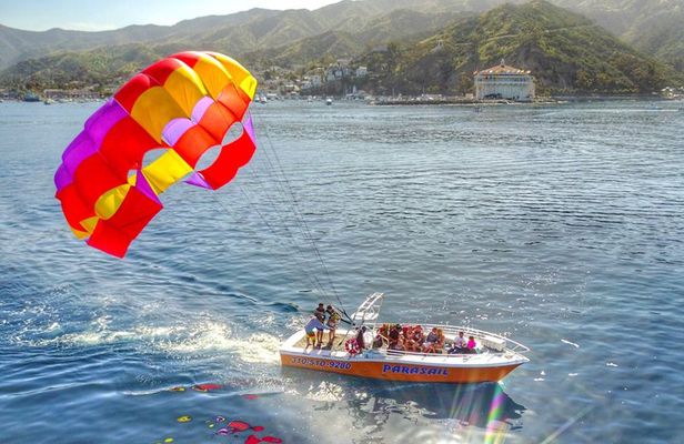 Catalina Island Parasailing First Trip of the Day