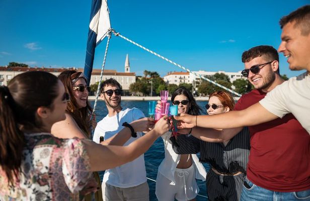 Zadar: half-day 6 hours private sailing tour + sunset