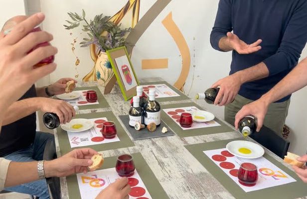 Authentic Greek Olive Oil Tasting and Bottling Experience