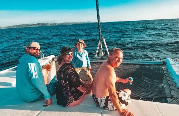 Private Catamaran Sunset Tour from Tamarindo All Inclusive