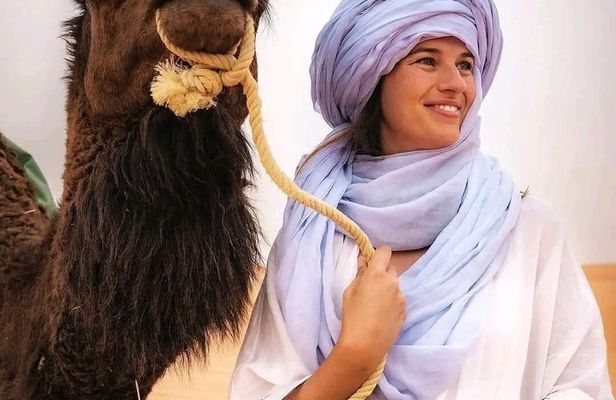 Erg Chebbi Camel Trek. overnight at luxury camp