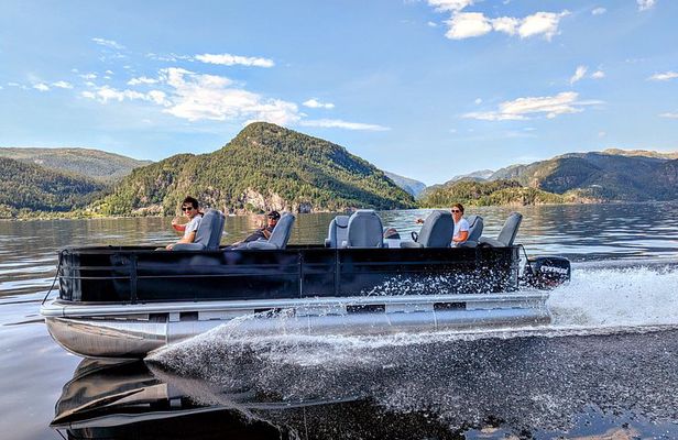 Bergen City Sightseeing Cruise by Lux Pontoon boat