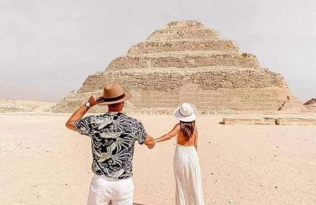 Full Day Trip Giza Pyramids ,Saqqara with Dinner at Nile Cruise
