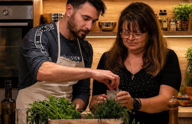 Cook Like a Greek in Athens Hands On Cooking Class with Wine