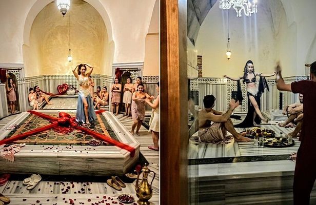 Istanbul: Hamam Party, Food, Scrub, Foam Make & Belly Dance Show